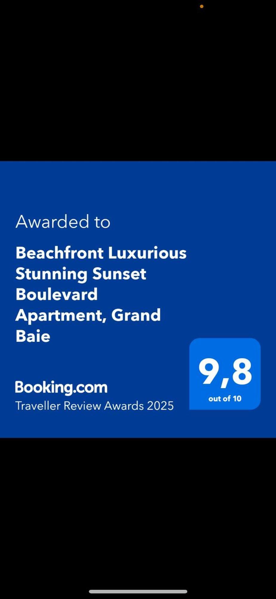 Beachfront Luxurious Stunning Sunset Boulevard Apartment, Grand Baie Exterior foto